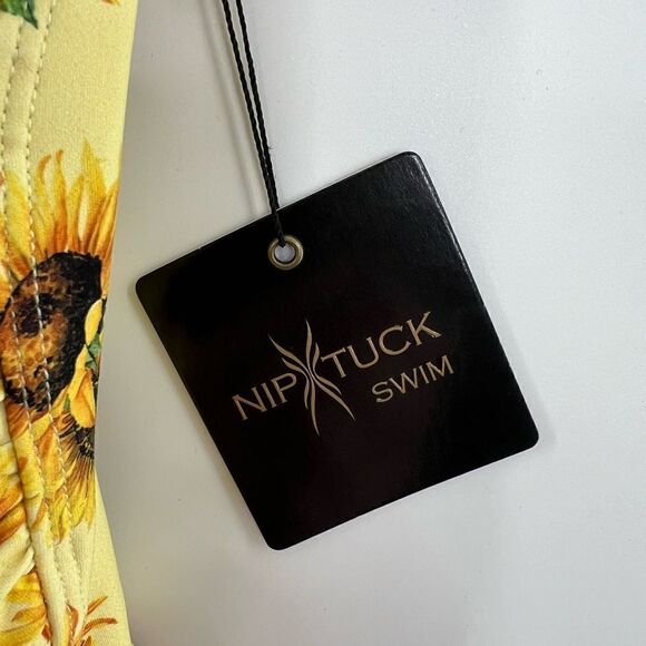 NipTuck Swim | NWT 1 pc Sunflower Swimsuit with multi fit cup - Picture 3 of 5